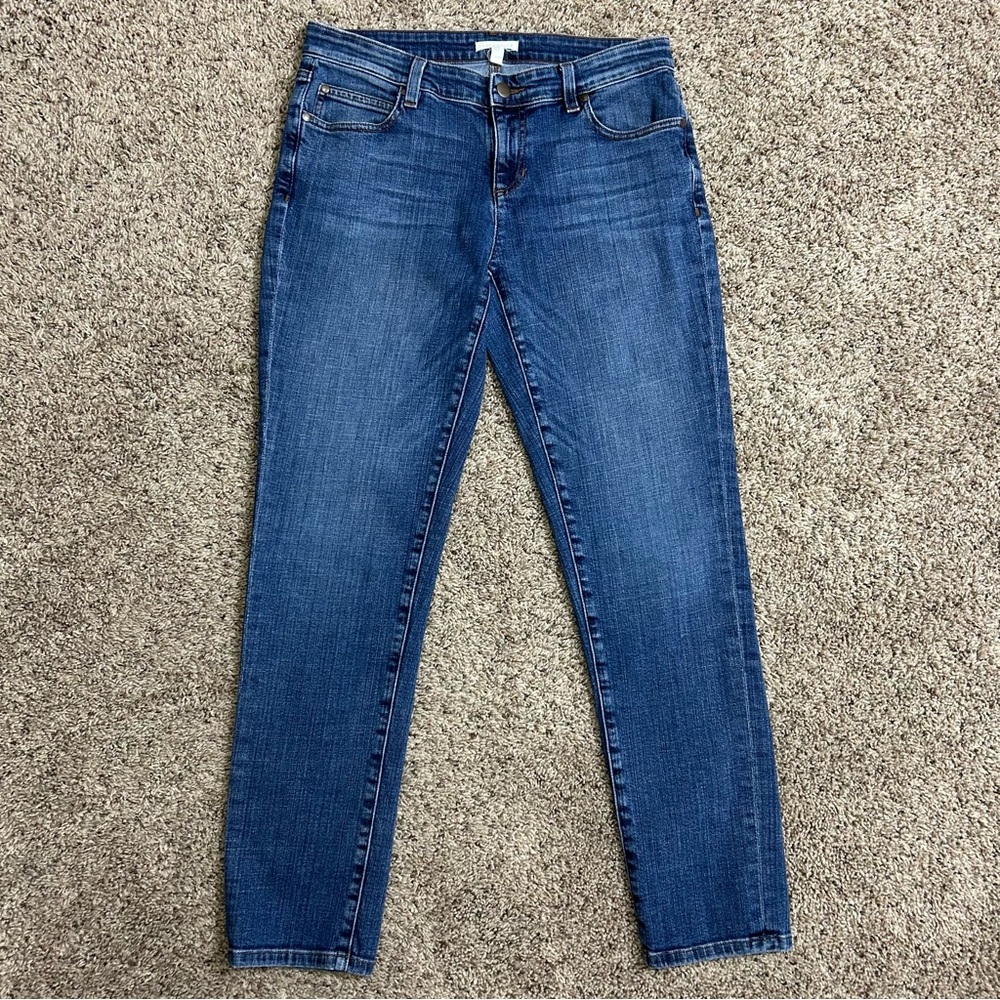 Eileen Fisher Womens Size 2 Blue Jeans Organic Cotton